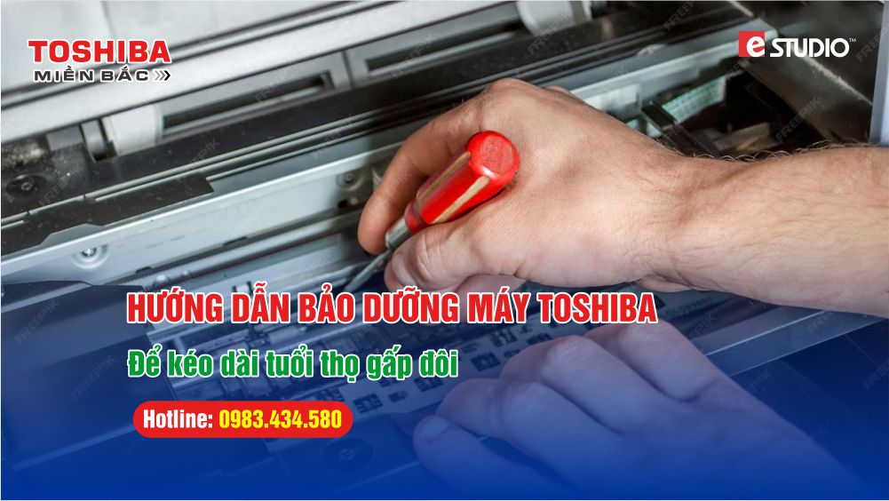 Hướng dẫn bảo dưỡng máy photocopy Toshiba để kéo dài tuổi thọ gấp đôi